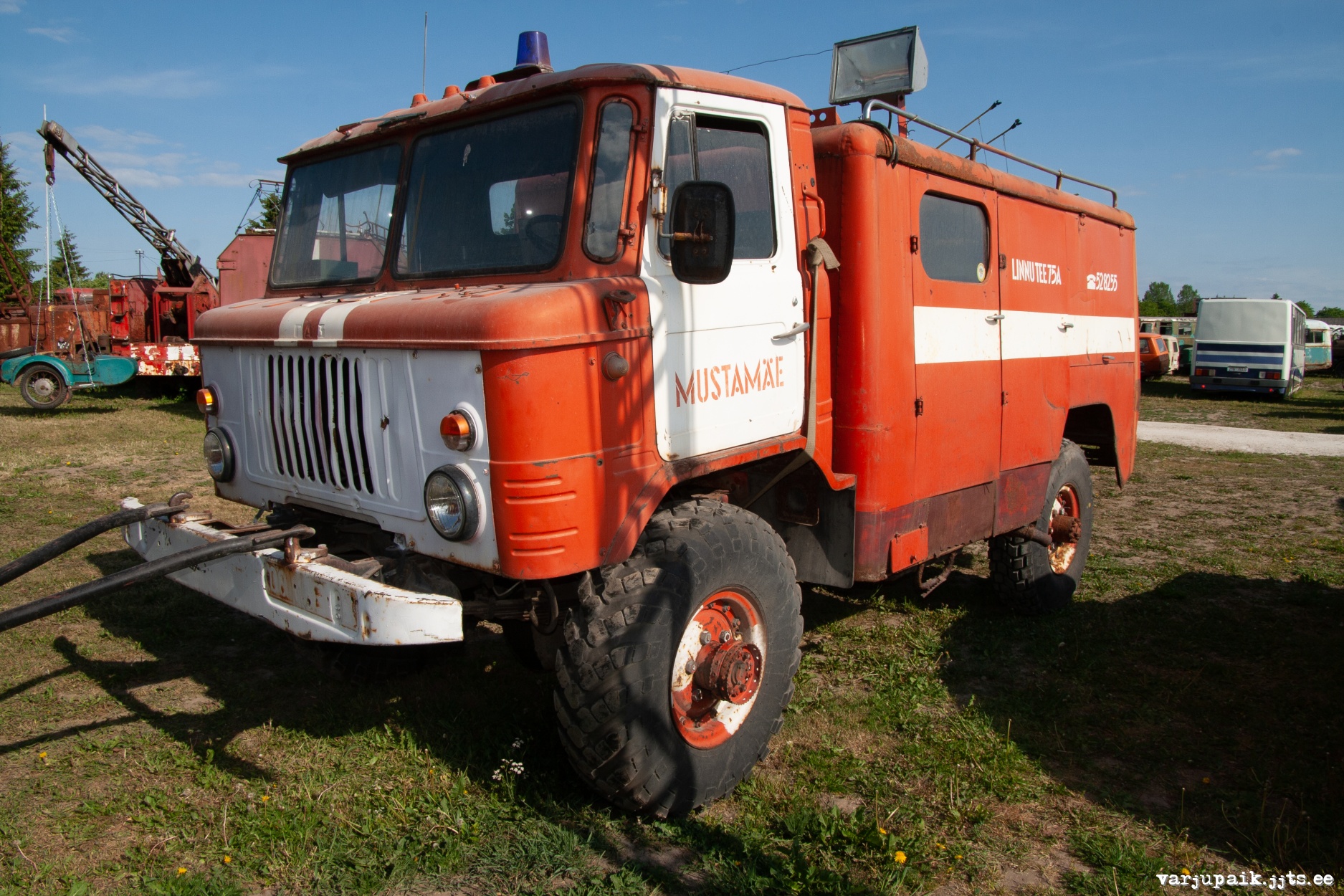 Tuletõrjeauto ГАЗ66-11/АСО-12 90А