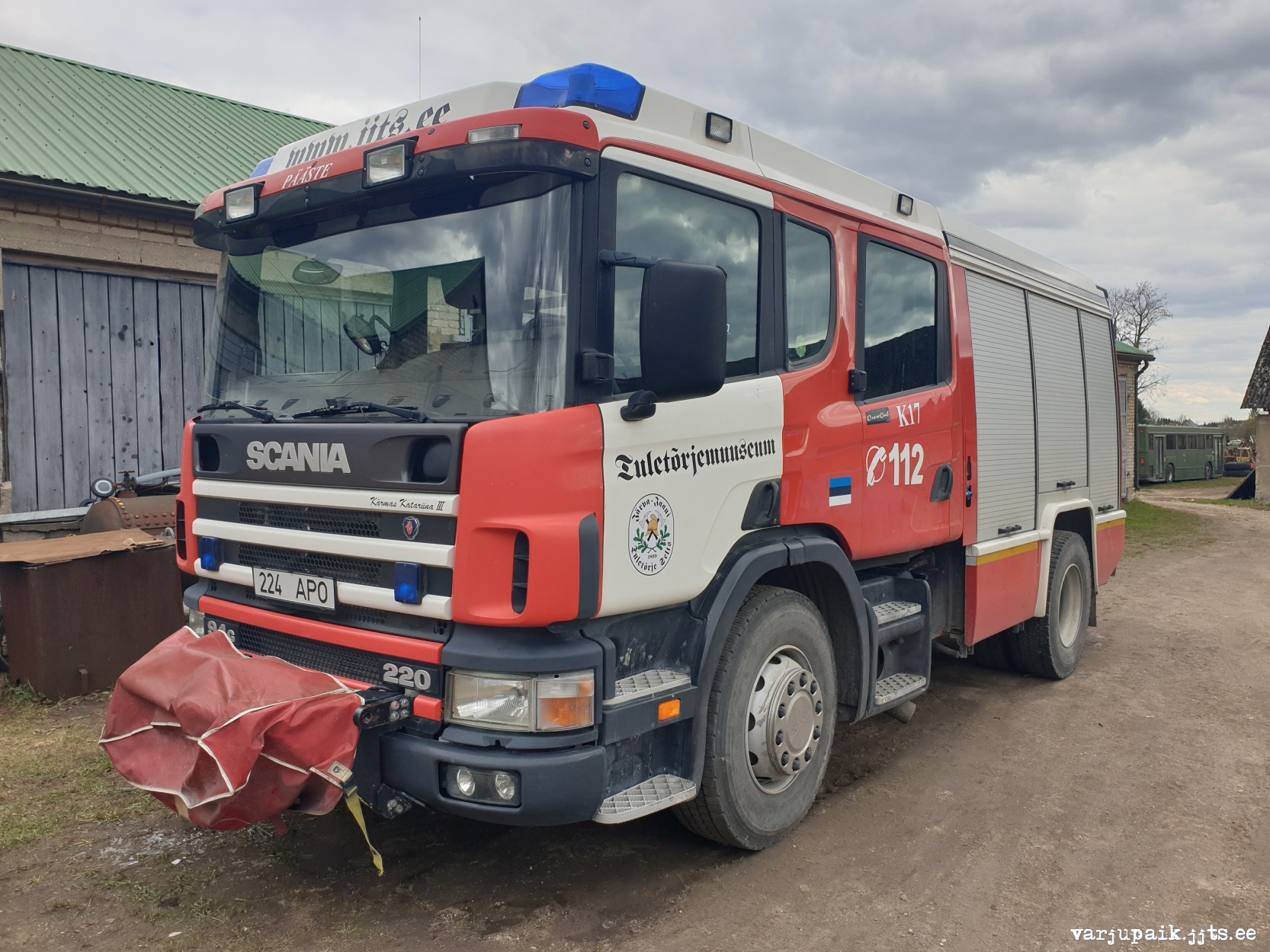 tuletõrjeauto Scania P94 GB4X2NZ 220 