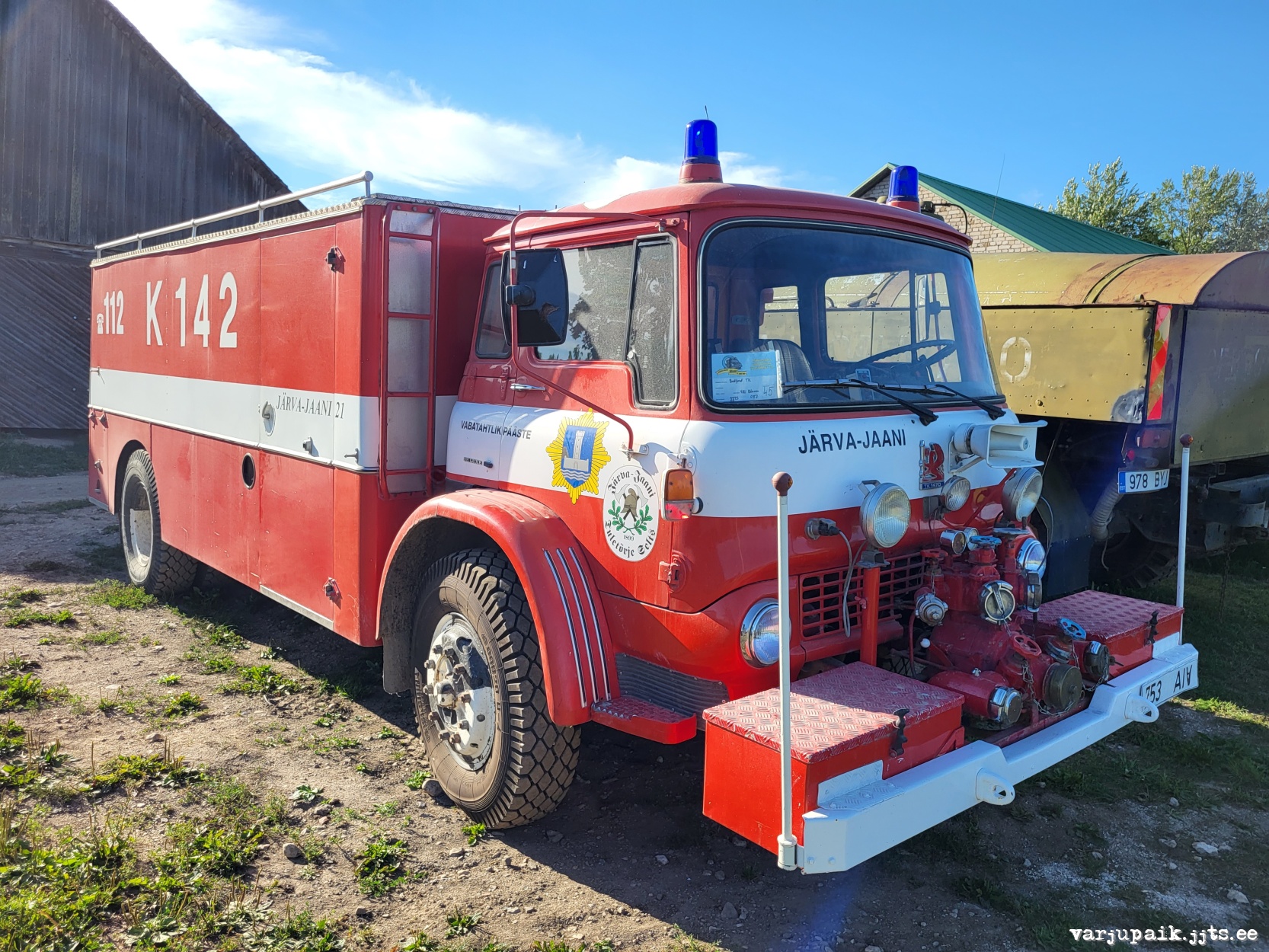 Tuletõrjeauto Bedford TK KHL