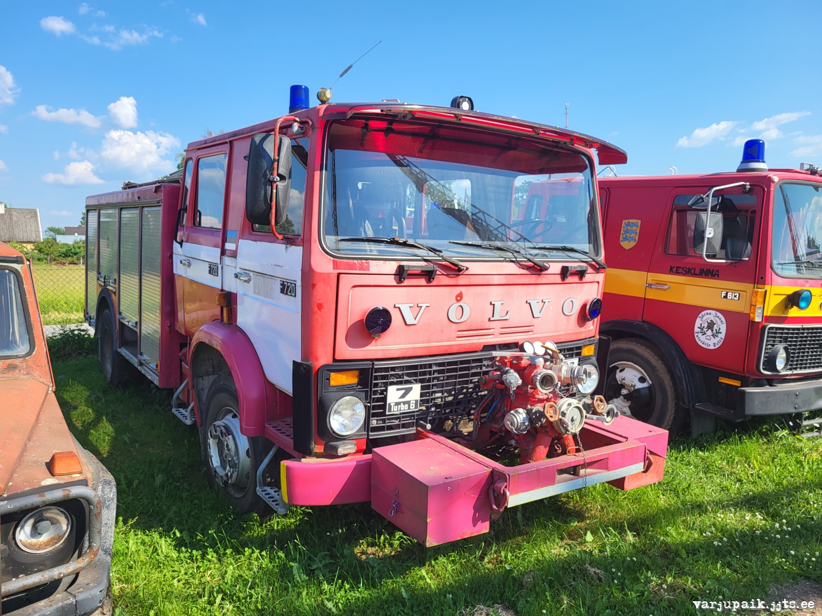 Tuletõrjeauto Volvo F7 4x2