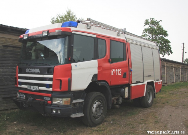 tuletõrjeauto Scania P94 GB4X2NZ 220 
